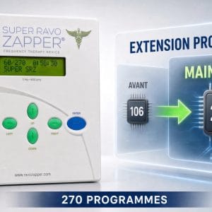 Extension 270 programmes pour Super Ravo Zapper